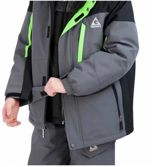 Boysâ Reversible Fleece Jacket – Tagstorm